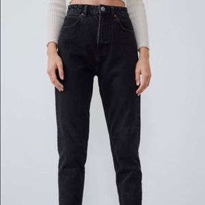 ✨ Zara black mom jeans ✨